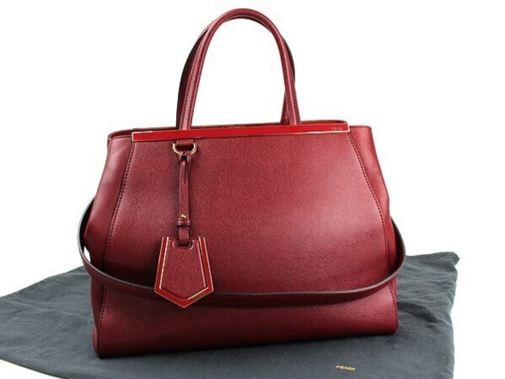 Fendi Toujours Hand Shoulder Bag Red